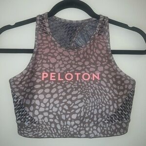 Peloton WITH Leopard Sports Bra Size S